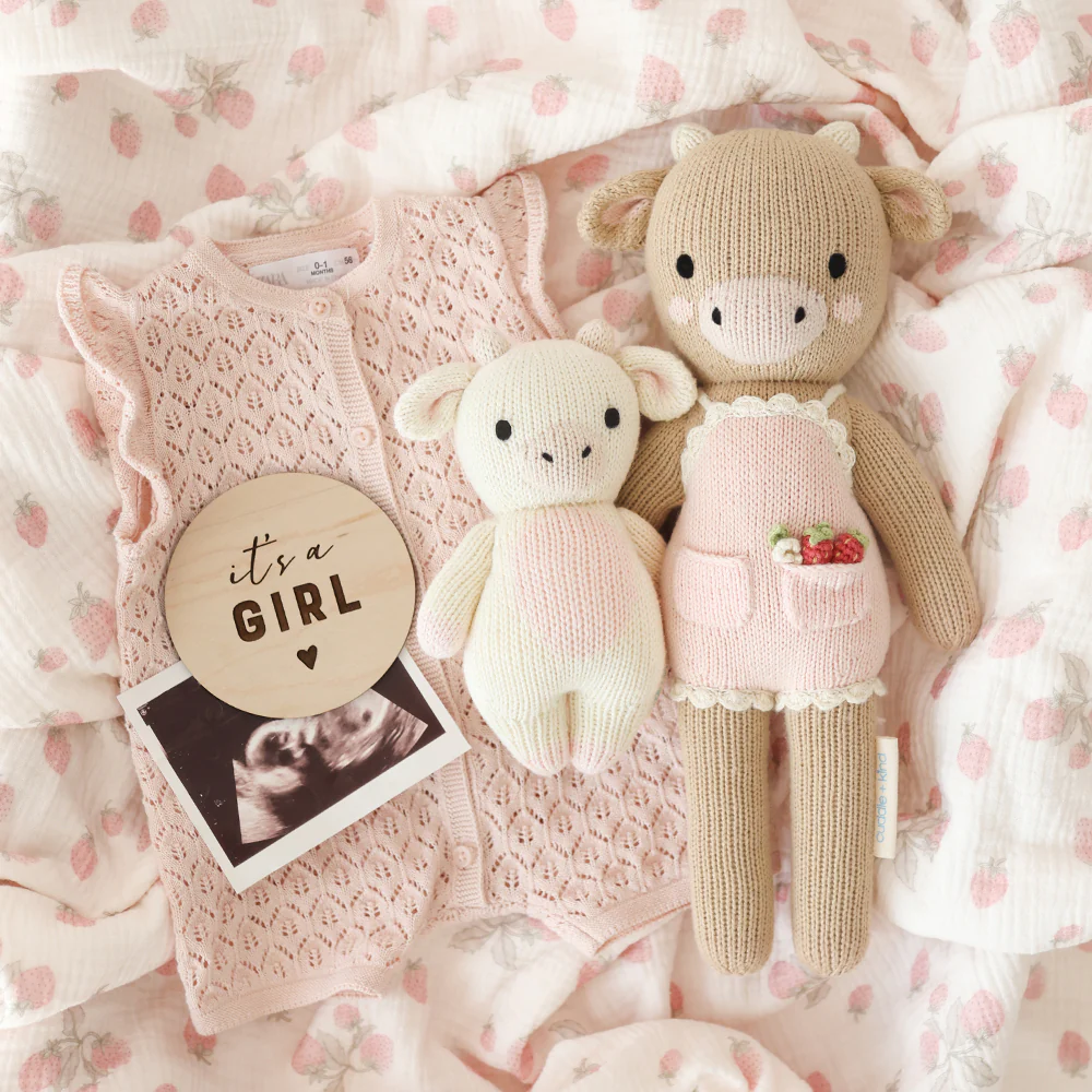 Ava the cow (powder pink) - Image 6
