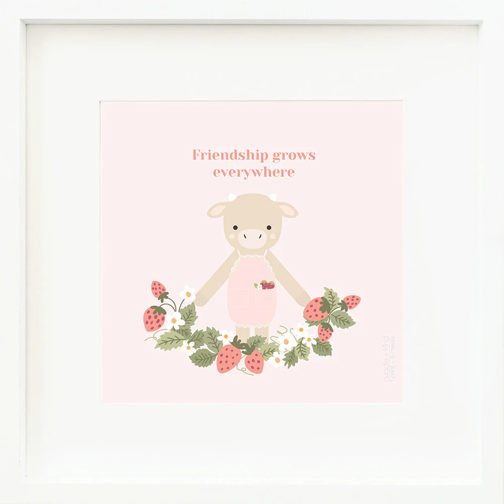 Ava the cow (powder pink) - Image 9