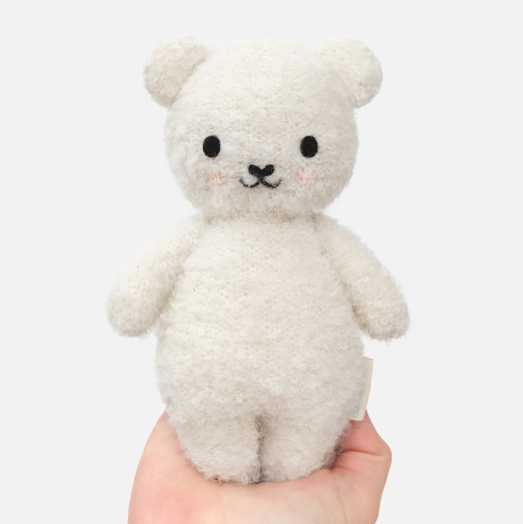 Baby bouclé bear (ivory) - Image 3