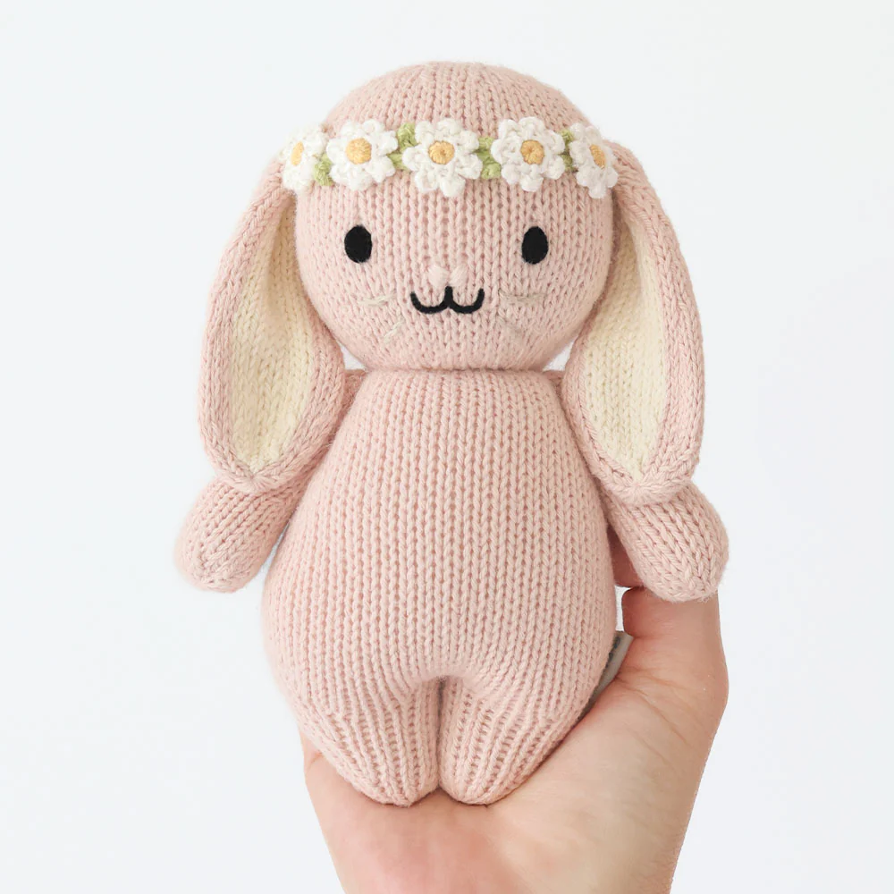 Baby bunny (rose with ivory floral) - Image 3