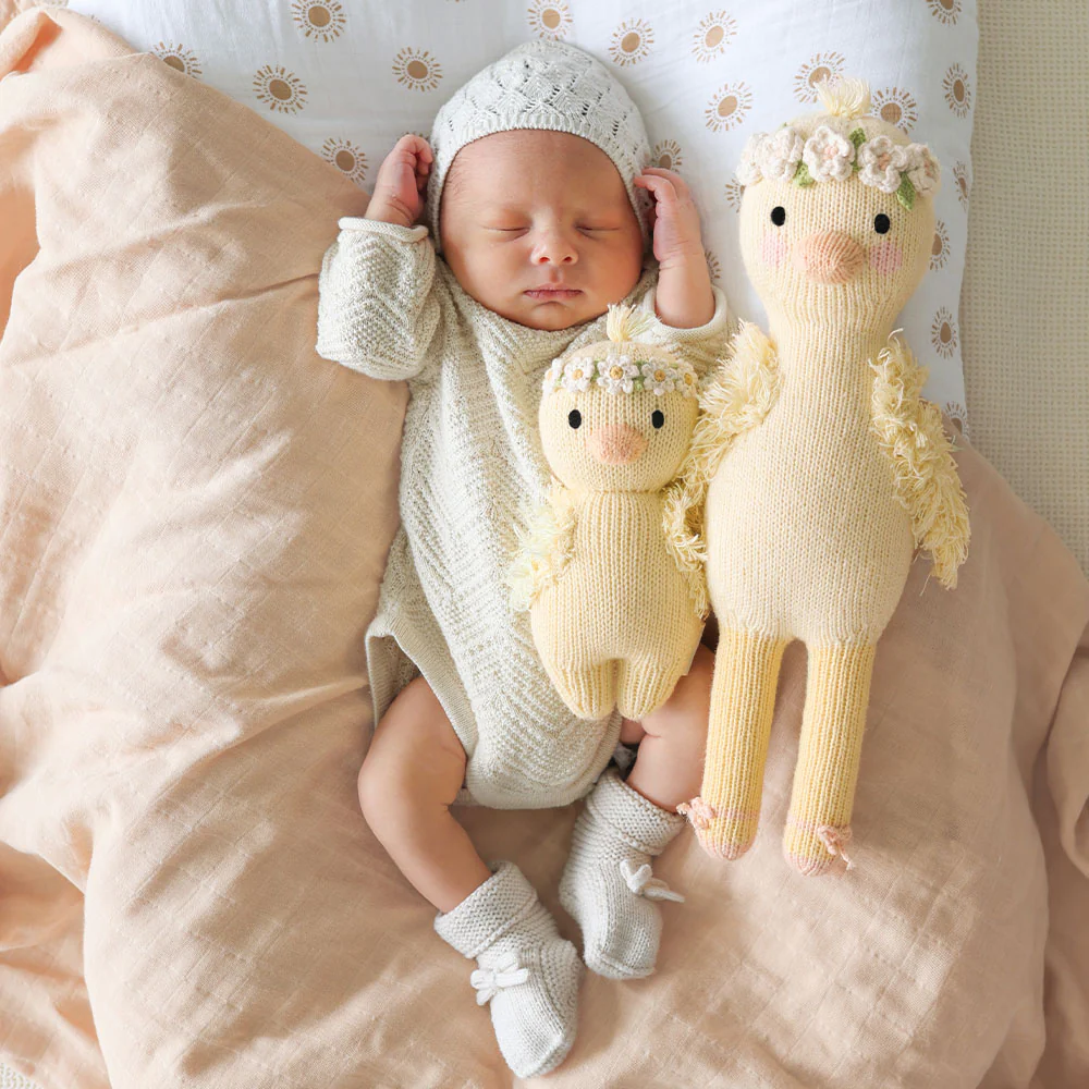 Baby duckling (ivory floral) - Image 6