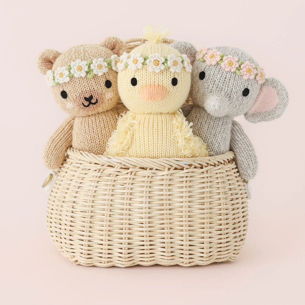 Baby duckling (ivory floral) - Image 7