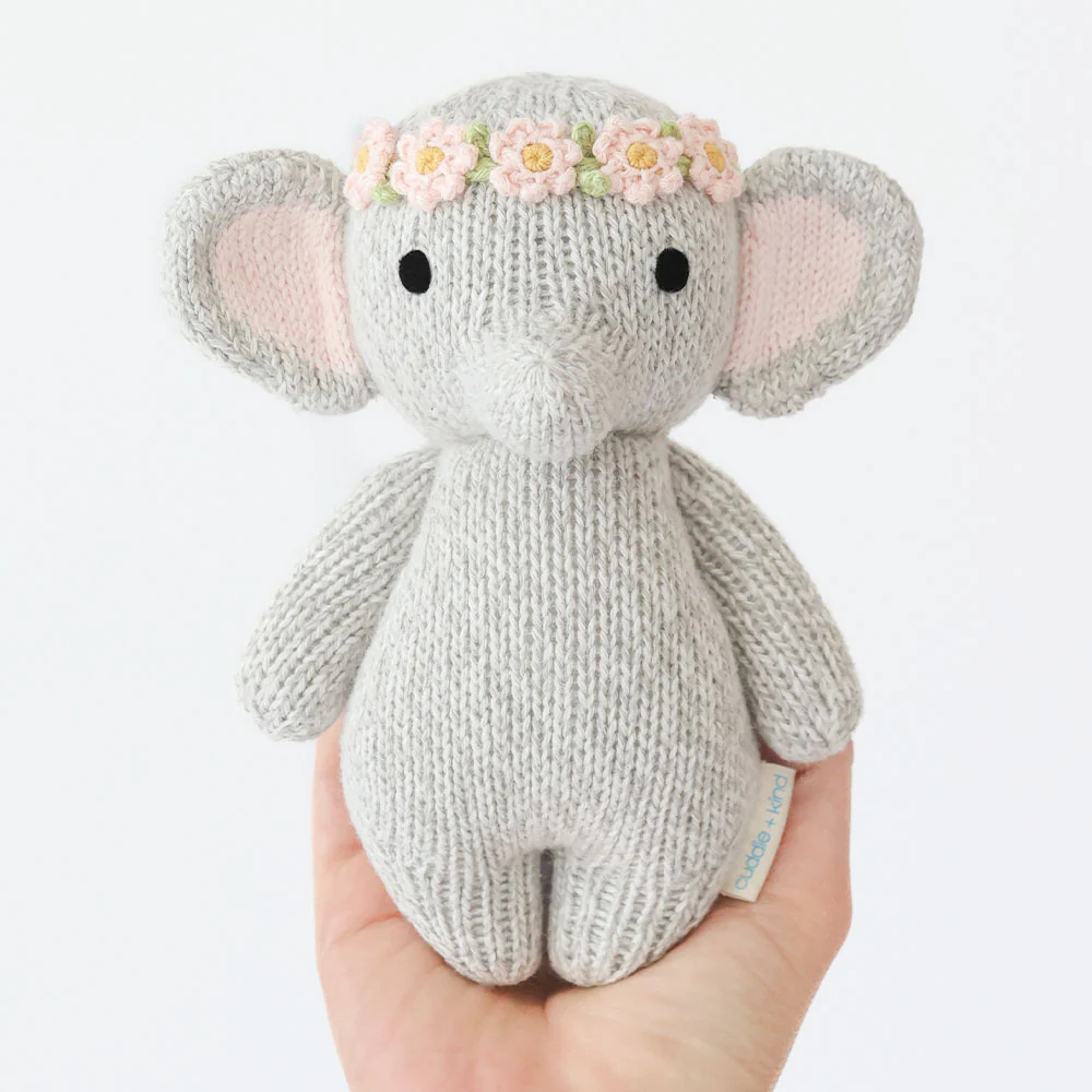 Baby elephant (blush floral) - Image 3