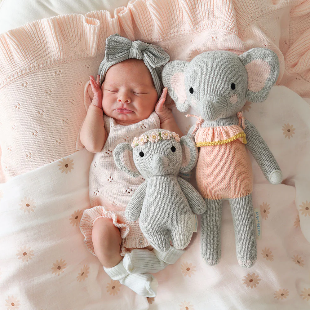 Baby elephant (blush floral) - Image 6