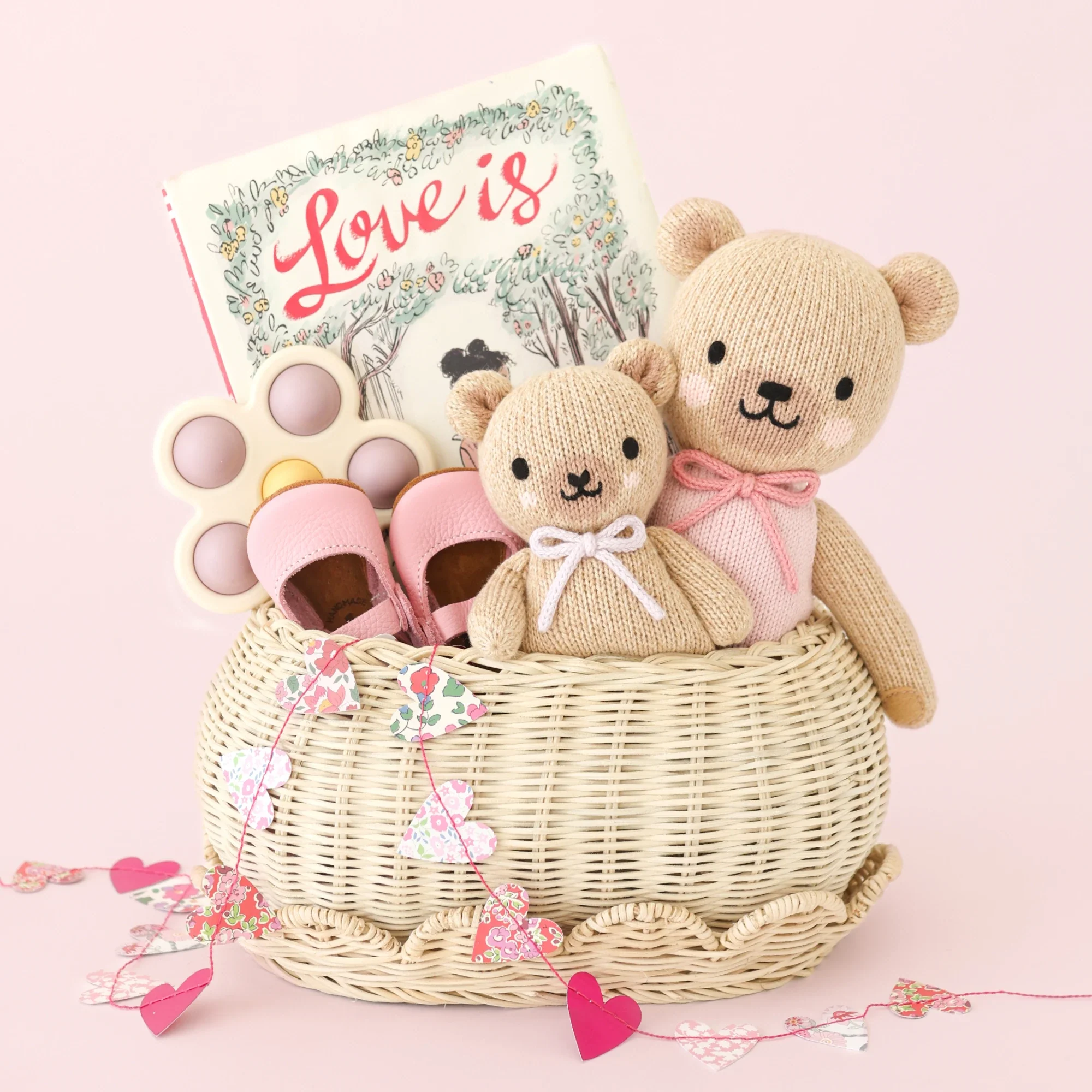 Baby honey bear (lavender bow) - Image 4