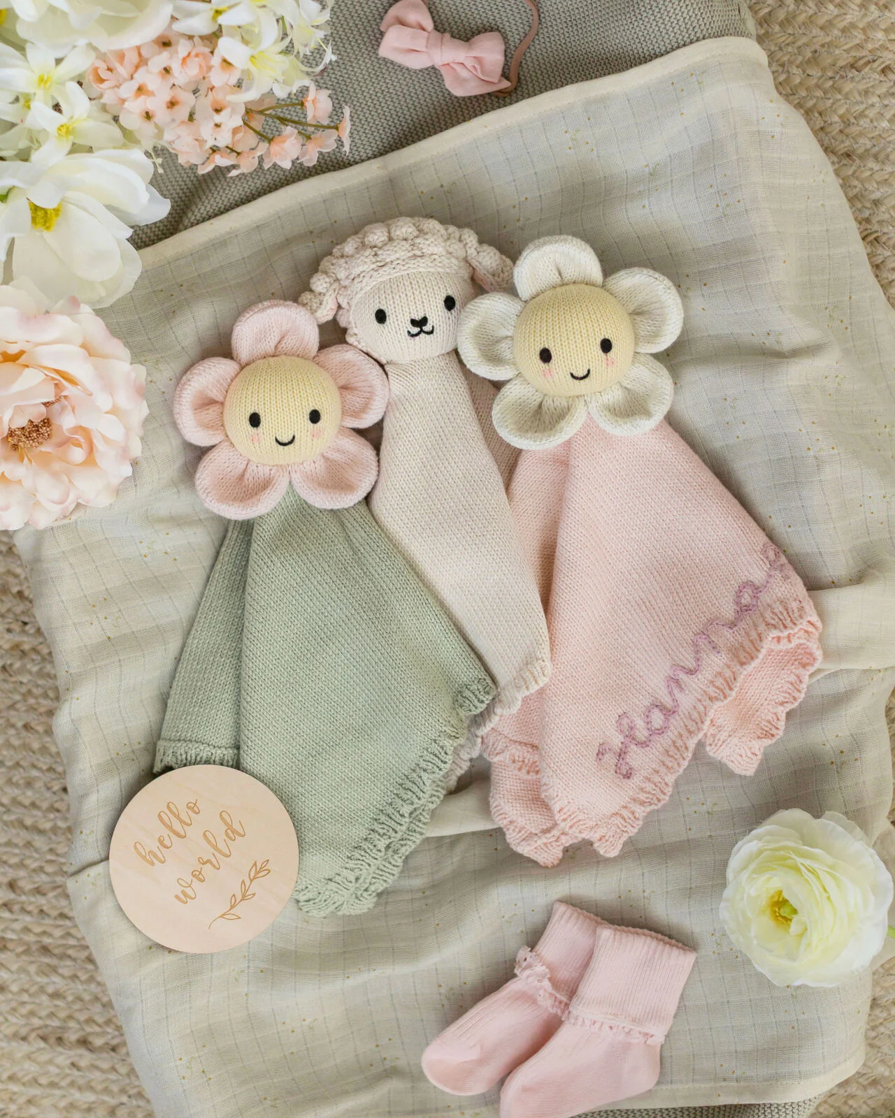 Baby lamb lovey - Image 7
