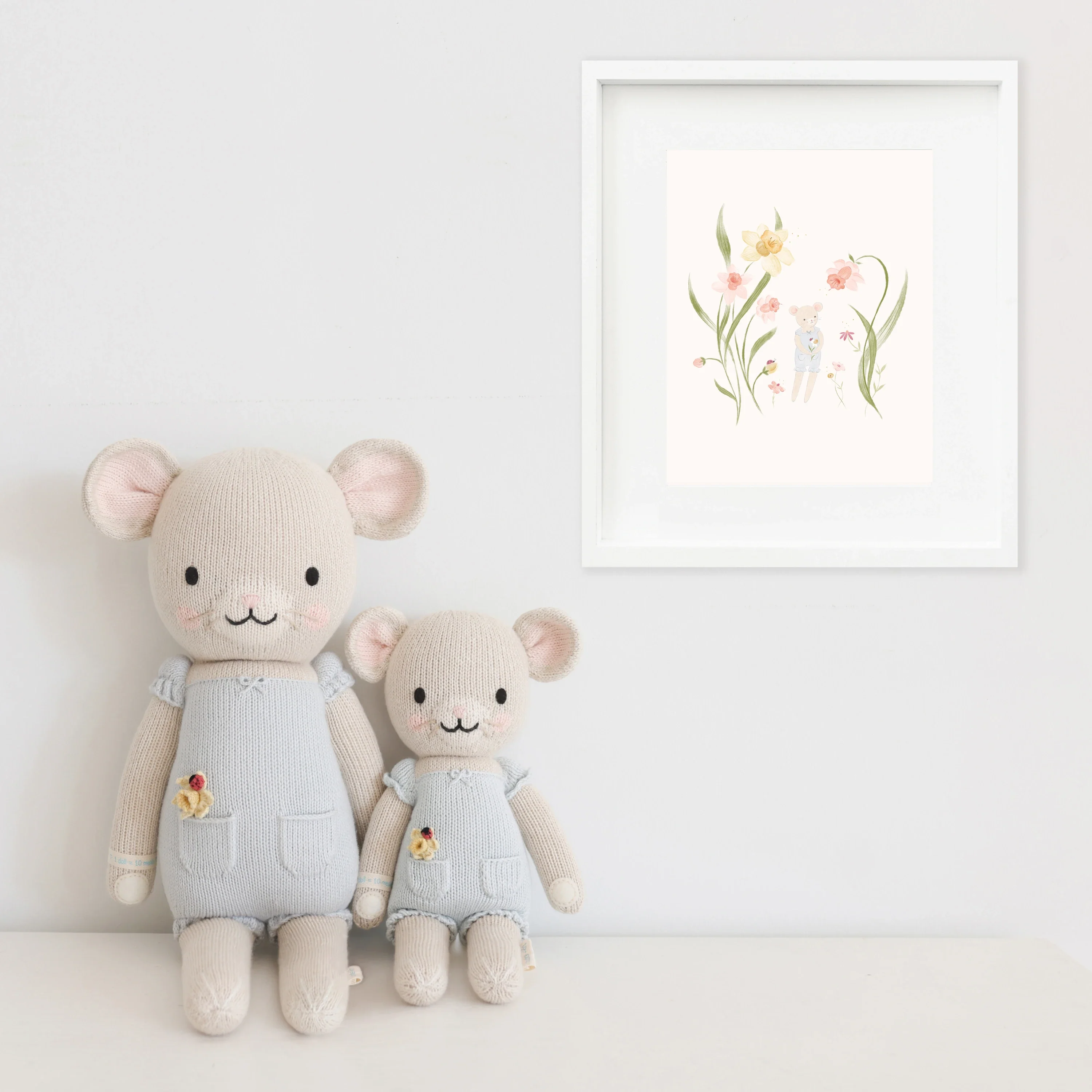 Beatrice the mouse (periwinkle) - Image 9