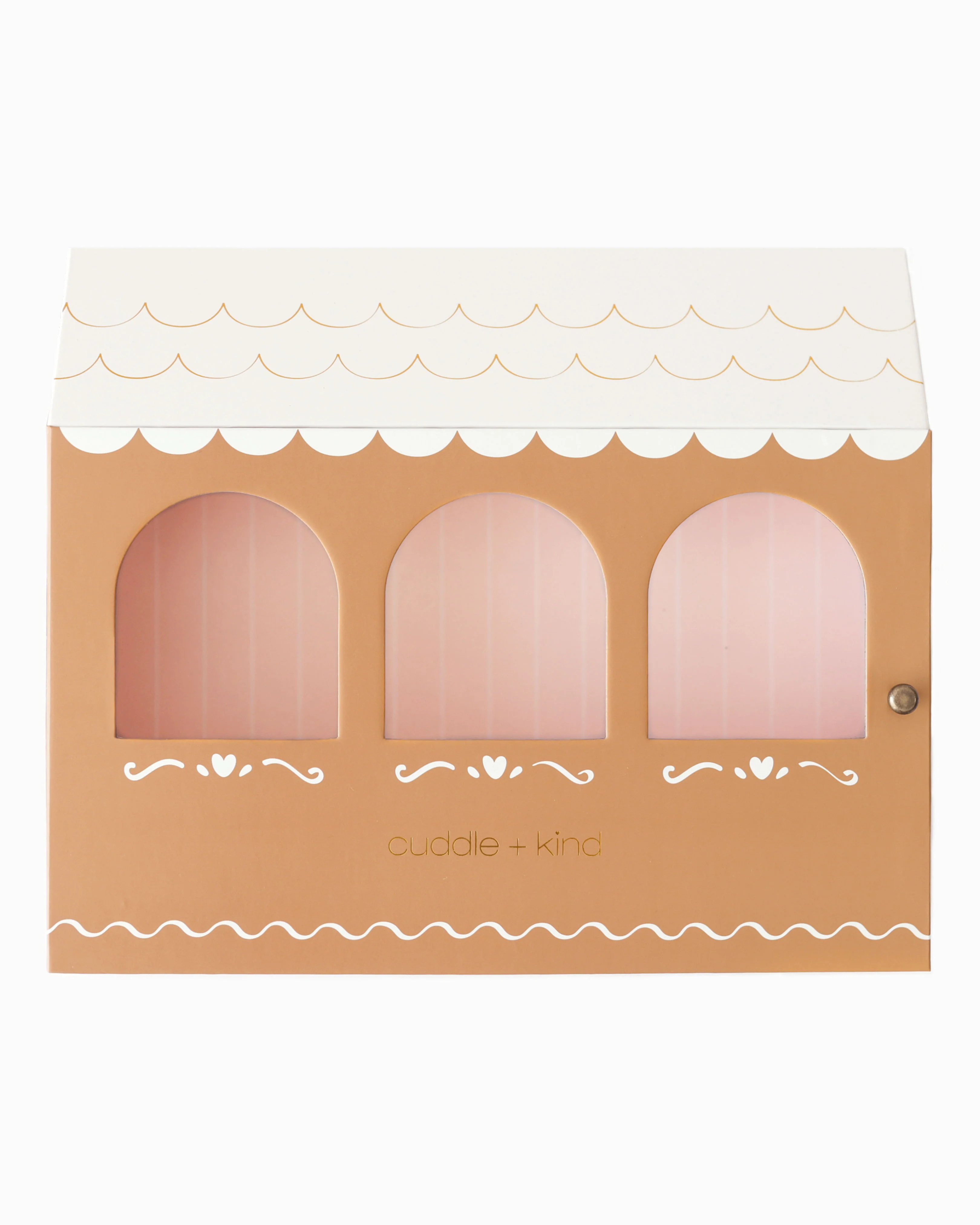 Blush Christmas Gingerbread House - Image 12
