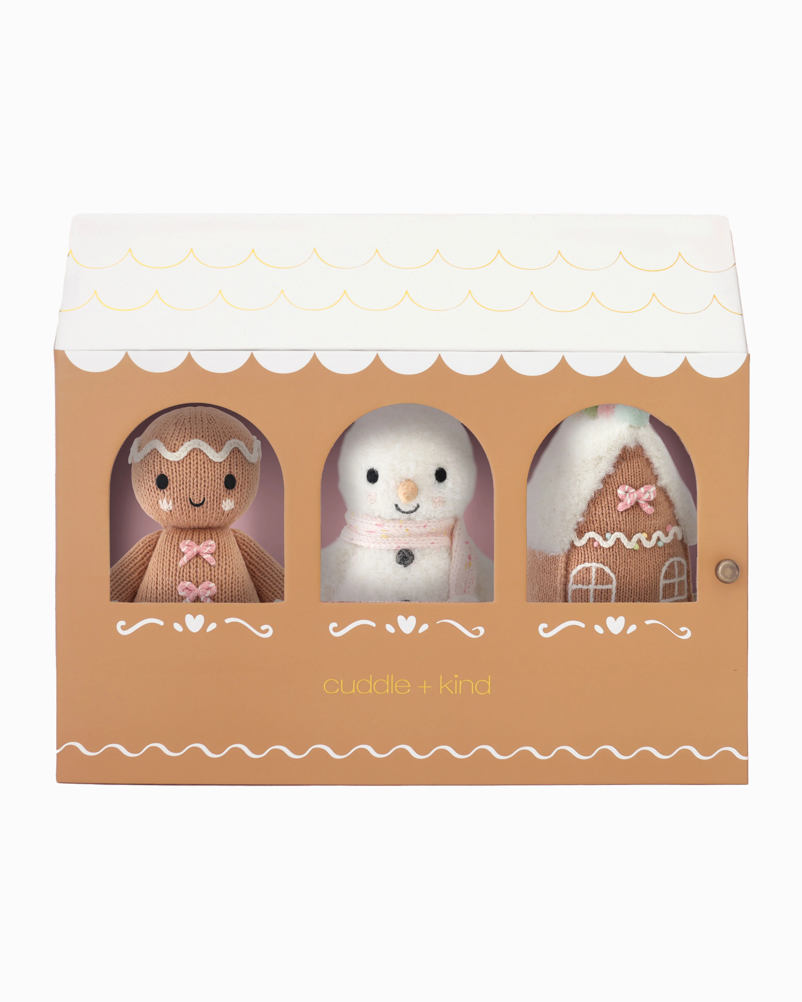 Blush Christmas Gingerbread House - Image 2