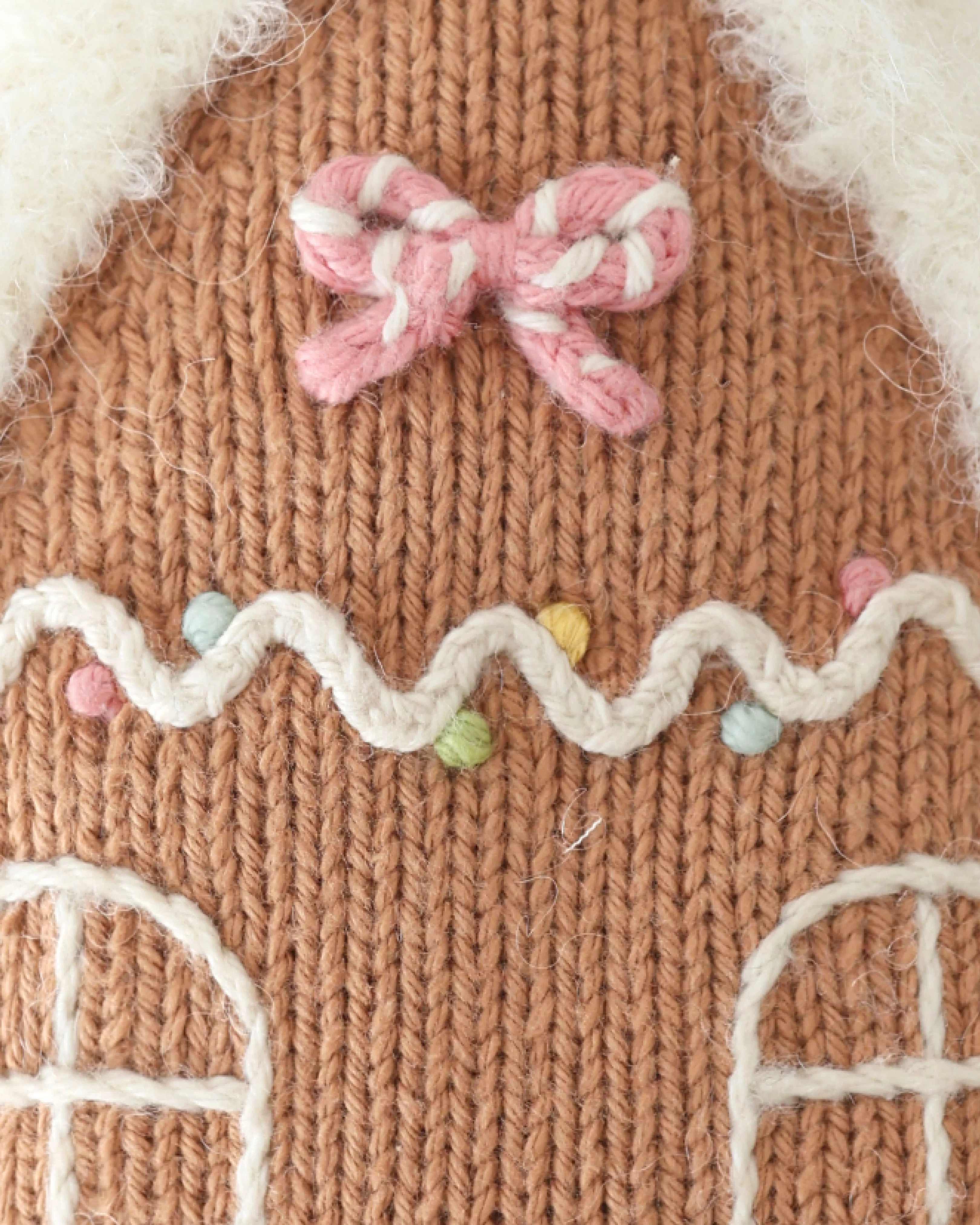Blush Christmas Gingerbread House - Image 8