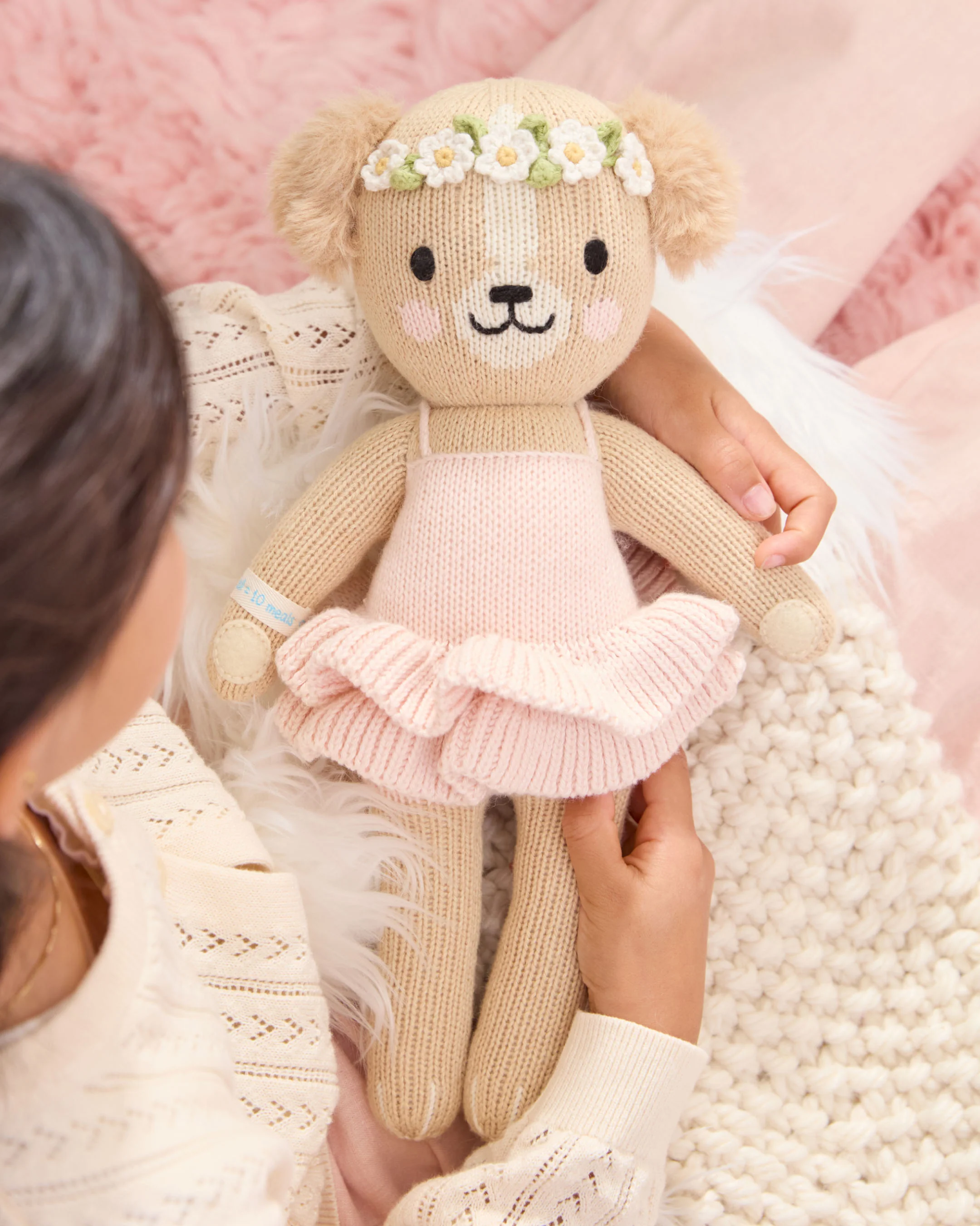 Evelyn the golden puppy (ballet pink) - Image 8