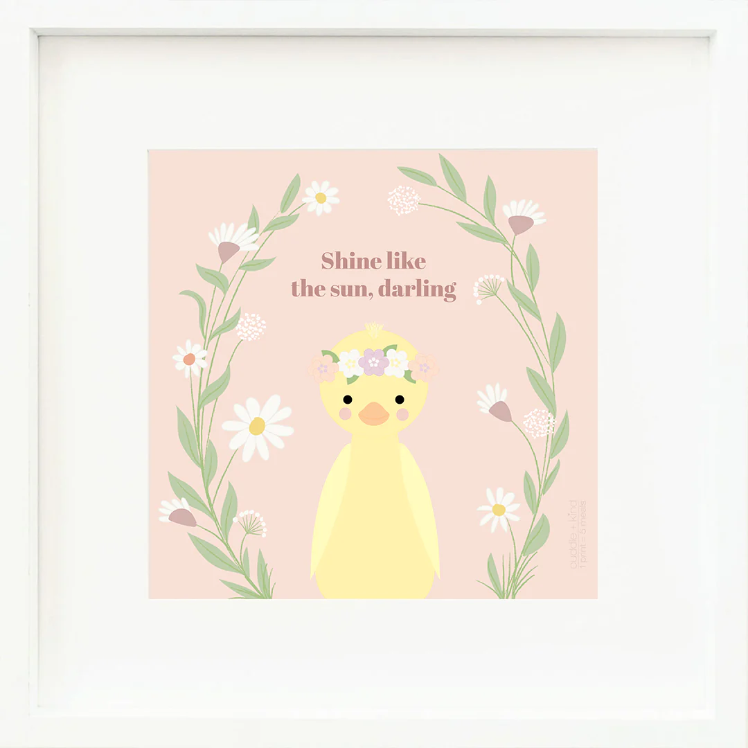 Flora the duckling (mauve) - Image 10