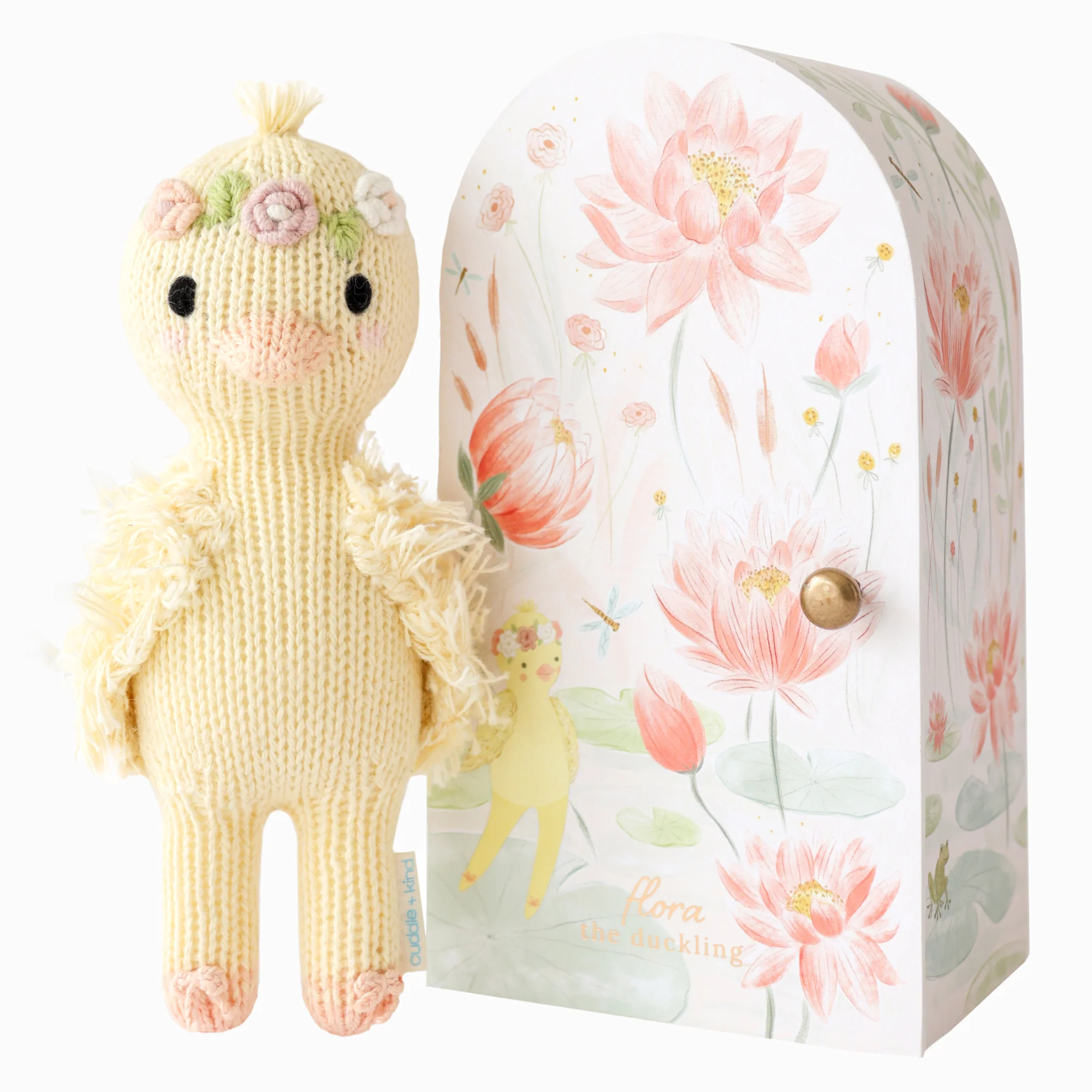 Tiny Flora the duckling (mauve) - Image 11