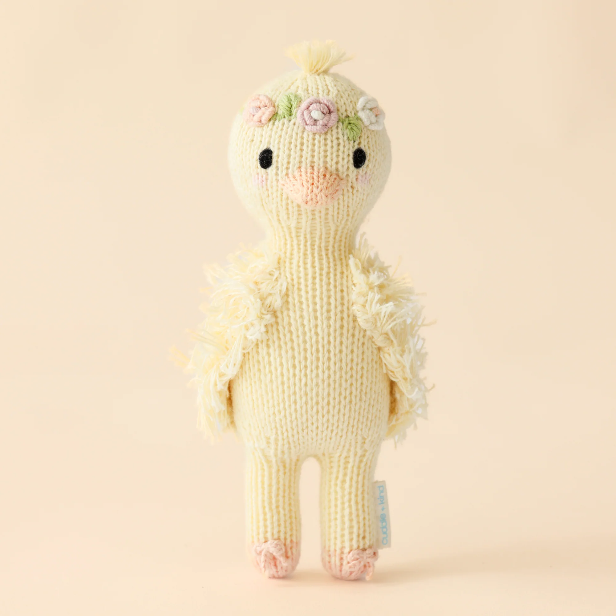 Tiny Flora the duckling (mauve) - Image 7