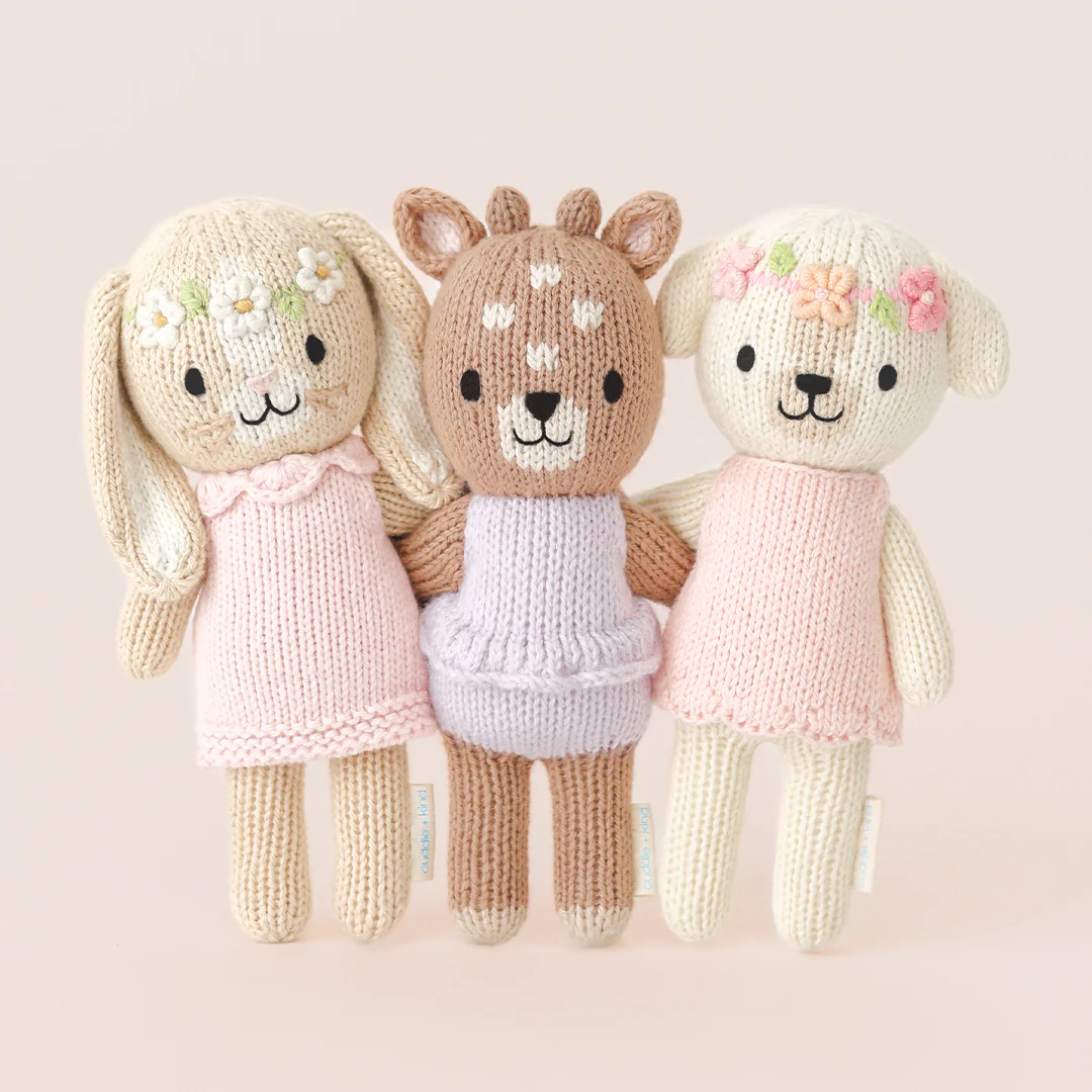 Tiny Hannah the bunny (blush) - Image 8